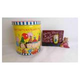 3 Vintage Peanuts Can, World