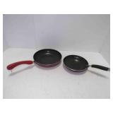 2 Non Stick Frying Pans - Paula Deen & Member