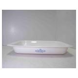 17" X 11" Vintage Corning Ware Blue Cornflower