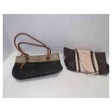 2 Faux Leather (Man Made Materials) Purses
