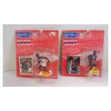 2 1997 Kenner Starting Lineup NBA Action Figures