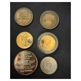 6 Commemorative coins
