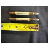 2 VTG Bullet pencils