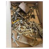 Assortment of wrenches and sockets, Fasteners