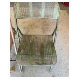 Vintage Metal Folding Chair