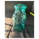 Bicentennial 1776-1976 Blue Jar