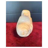 Alabaster Indian Art Statue, H. Russell