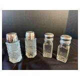 2 Pair of Salt & Pepper Shakers