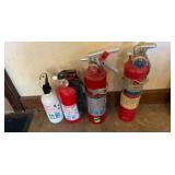 4 Fire Extinguishers