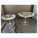 2 Champagne or Marquetta Glasses