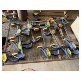 Assortment of Wood Clamps