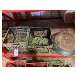 Tire Chains and 2 Farm Discs