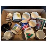 Miscellaneous coffee cups