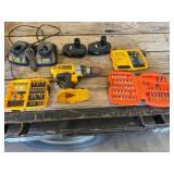 DeWalt 18v Drill and bits