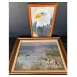 Needle Point Framed Pictures (2)