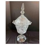 Bleikristall Beyer Crystal Compote Dish