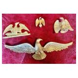 4 Brass Eagle Items