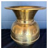 Vintage Brass Spittoon, Union Pacific Railroad
