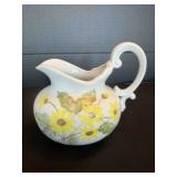 Hand-Painted Pitcher