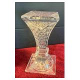 Clear Crystal type candle holder