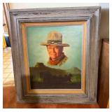 John Wayne painting