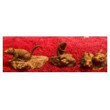 Cast Iron Tiny Figurines