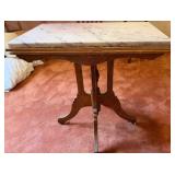 Parlor Table with Marble top