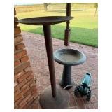 Birdbath, Orbit Sprinkler,