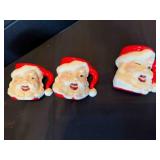 3 Santa Claus Cups