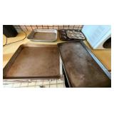 2 Cutting boards and Pans