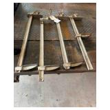 4 Adjustable Clamps