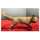 Cast Iron Fox figure