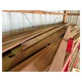 Shelf of Scrap Lumber