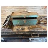 Small tool box and older tools