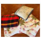 Quilt, Blanket, and Pillow