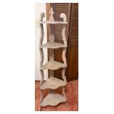 Hand Carved Corner Shelf