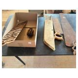 Hand Saws, Wood and Iron Pully