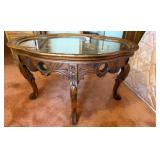 Antique Eagle Hand Carved Coffee Table