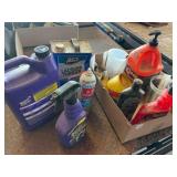Assortment of Used Shop Cleaners