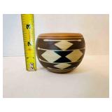 SW Native American Art Clay Pot signed Sherry