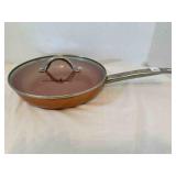 Copper Chef 10" Skillet w/Lid-used lightly