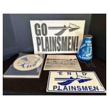 Enid High Plainsman Megaphone, plastic framed Plai