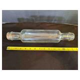 14" Glass Rolling Pin, broken cork, M 5 on end