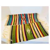 2 Native American Wool Runners largest 24"