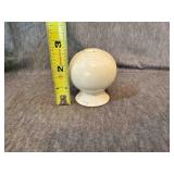 Fiesta Ball Salt Pepper Shaker in Cream