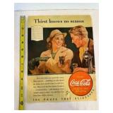 1940 Coca Colo Advertisement page from 1940