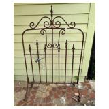 Metal Garden Gate on Stand 30"x48" tall