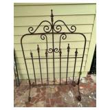 Metal Garden Gate on Stand 30"x48" tall