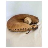 Vintage Walker Cooper Baseball Glove Mitt baseball
