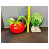 Decorative Artichoke 8", Tomato Pitcher Made Italy